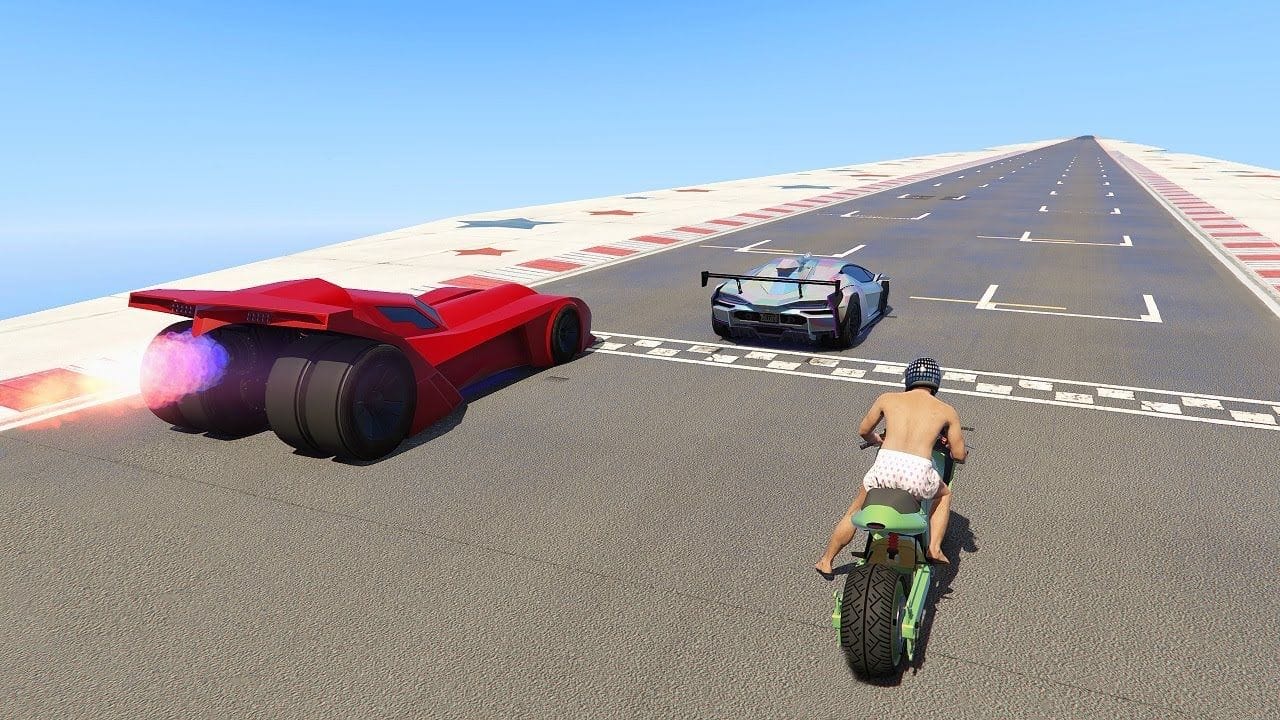 VOITURE LA PLUS PUISSANTE VS MOTO LA PLUS PUISSANTE