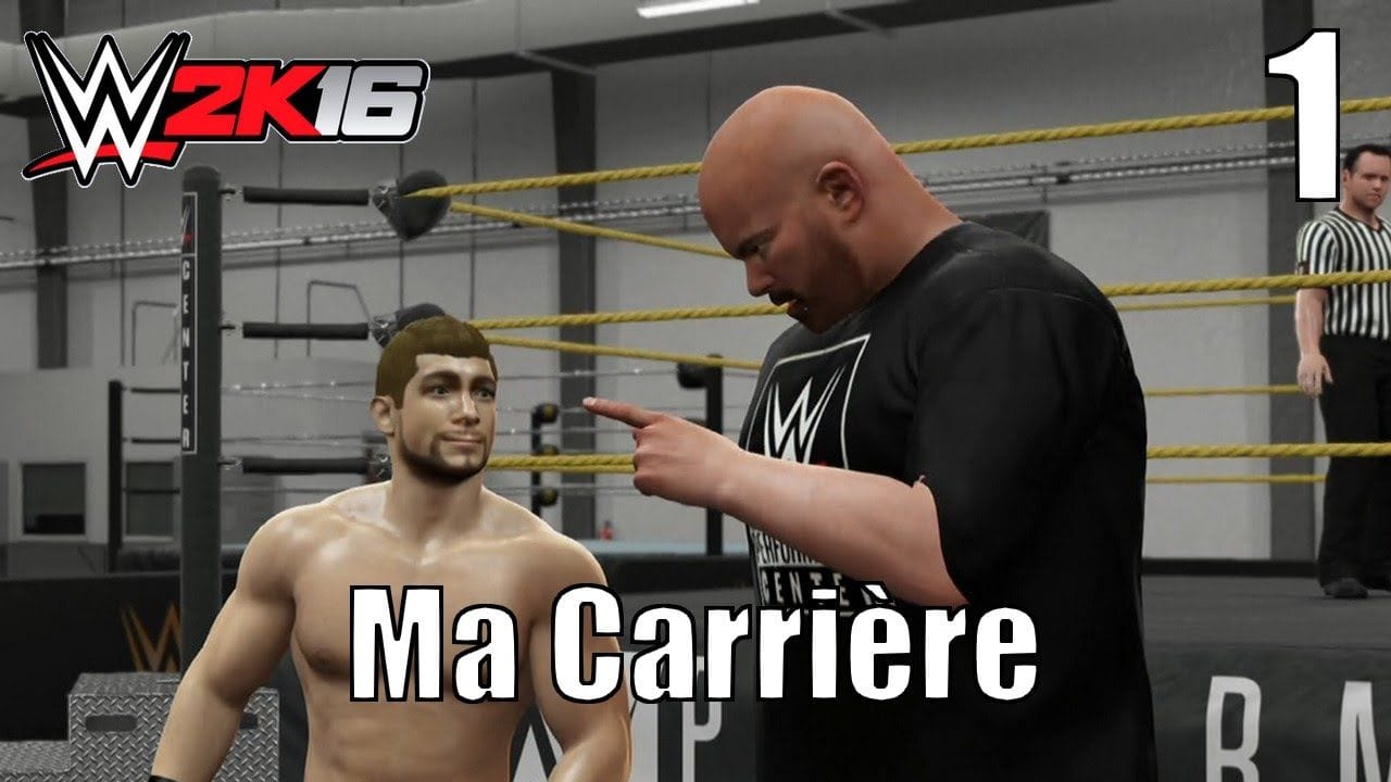 WWE 2K16 - Ma Carrière - Épisode 1 : L'Entraînement
