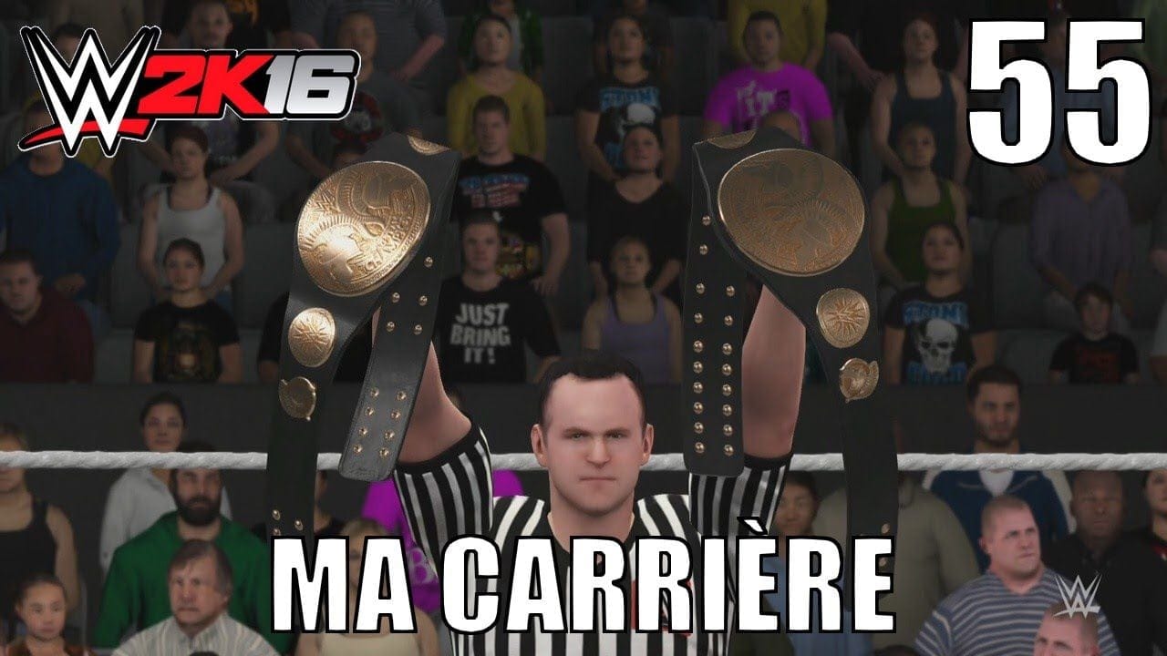 WWE 2K16 - Ma Carrière - Épisode 55 : Quoi ?! Les Ceintures sont en Jeu ?!