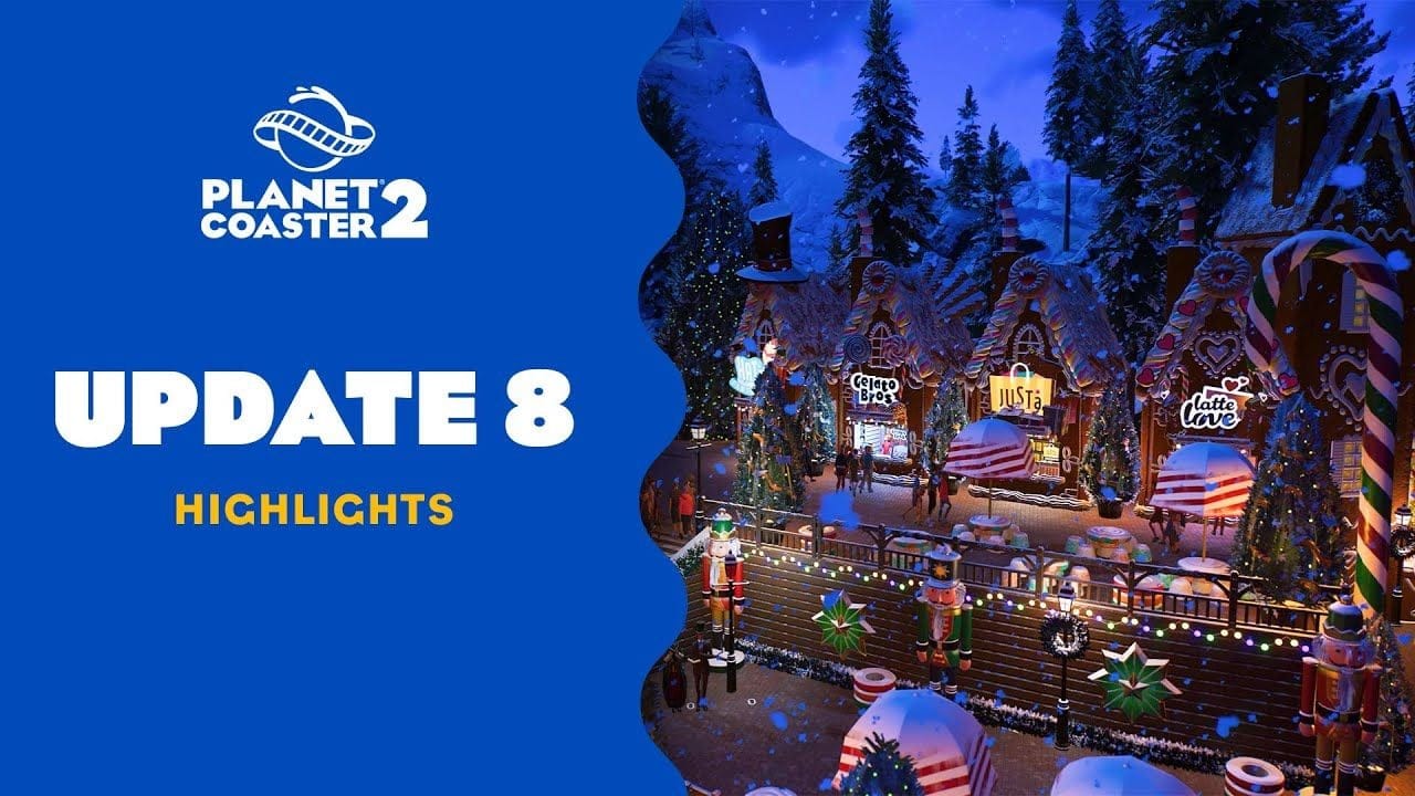 Planet Coaster 2 |  Update 8 Highlights