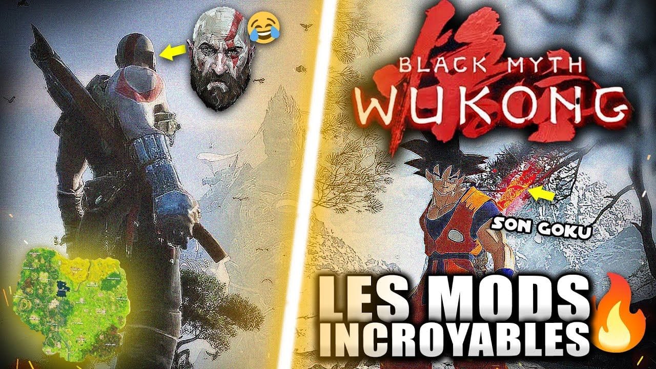 Black Myth Wukong : Les MEILLEURS MODS sur PC (Dragon Ball, Star Wars, ...) ça va trop loin 😭