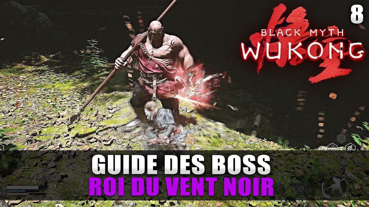 Black Myth Wukong : Guide BOSS - ROI DU VENT VOIR (Stratégie COMBAT) Grotte du Vent Noir