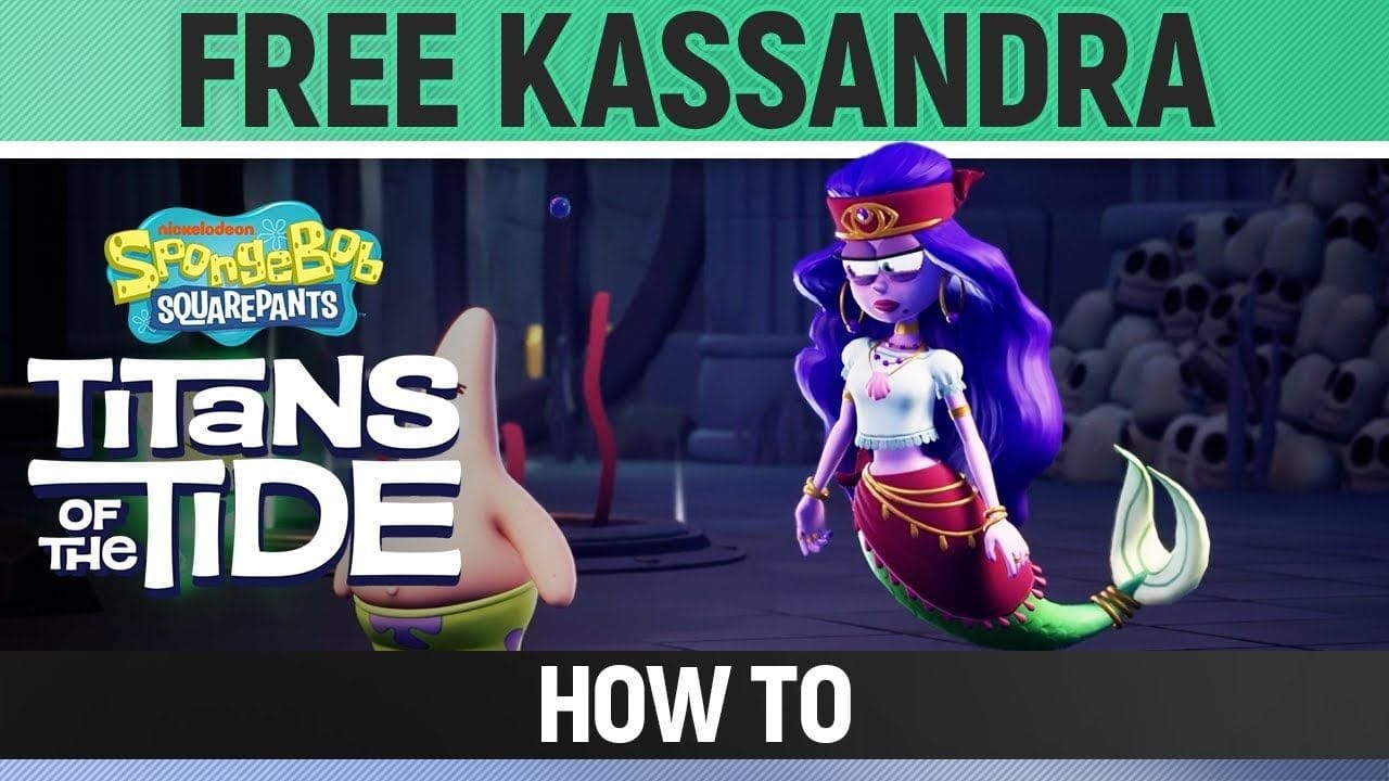 Spongebob: Titans of the Tide - Free Kassandra - How to