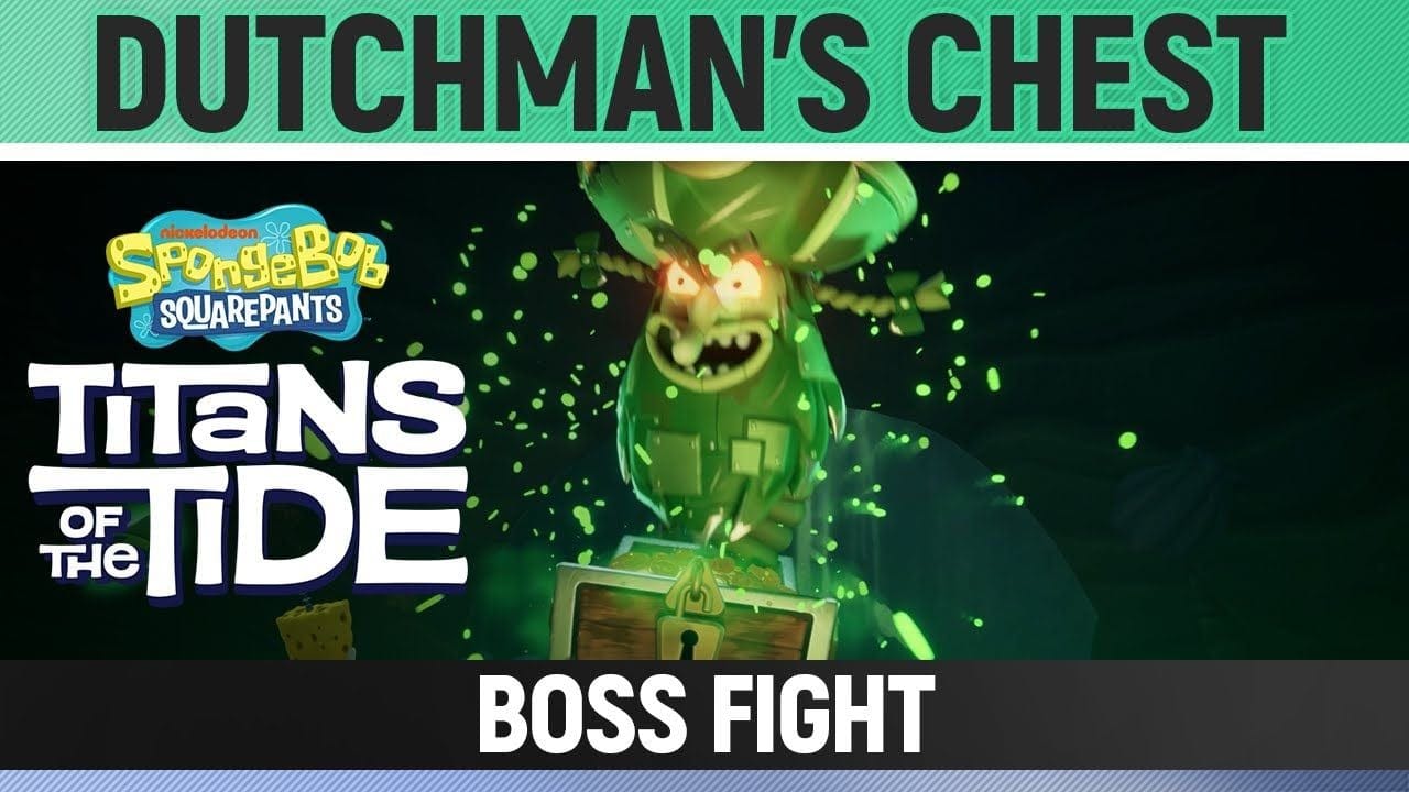 Spongebob: Titans of the Tide - Dutchman's Chest - Boss Fight