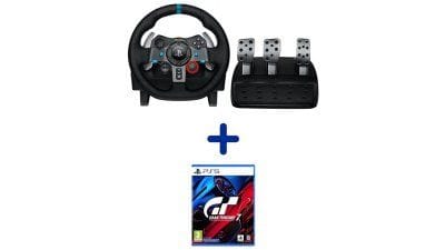 BON PLAN : le volant + pédalier G29 avec un gros jeu de course PS5 à prix cassé