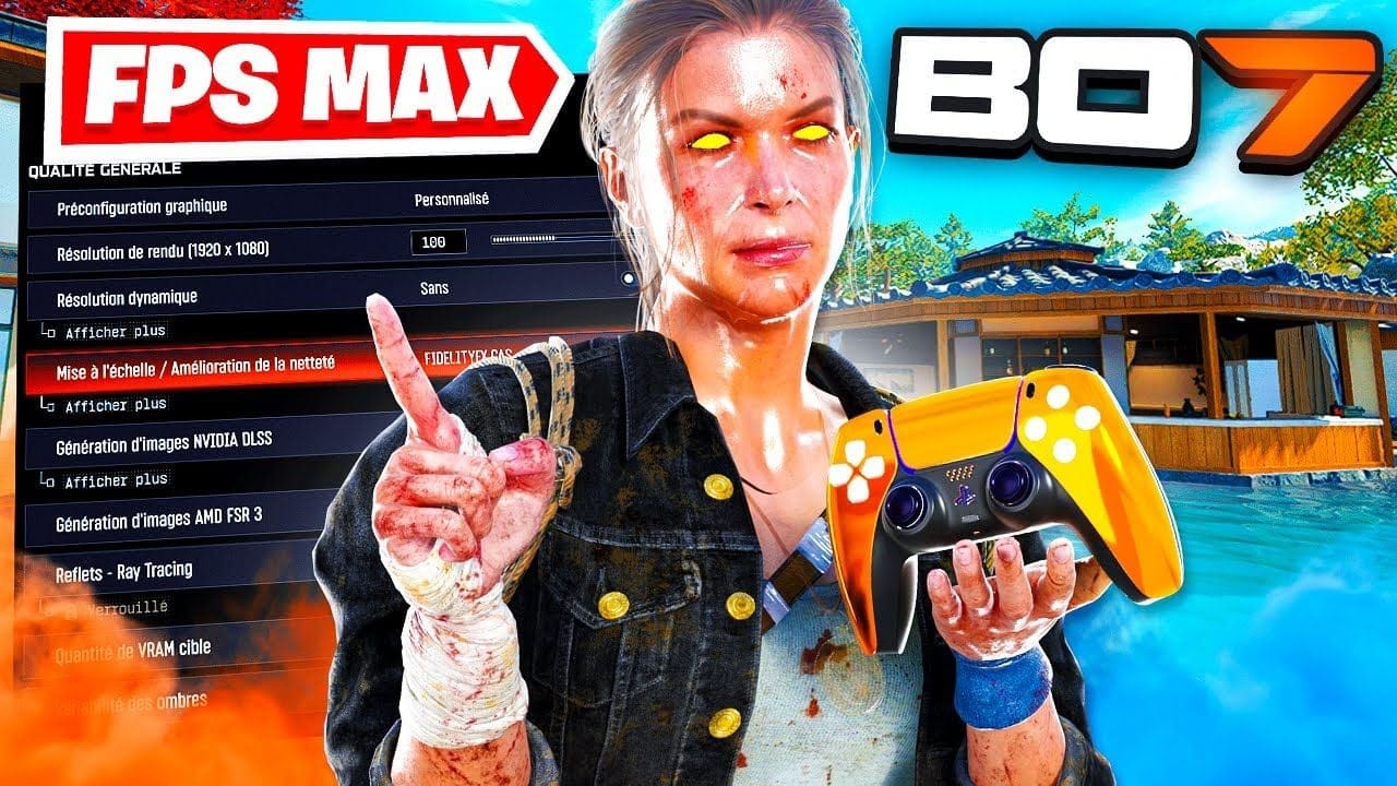 LES MEILLEURS PARAMÈTRES POUR BLACK OPS 7 ! (MAX de FPS, Aim Assist Manette, Audio, etc...)