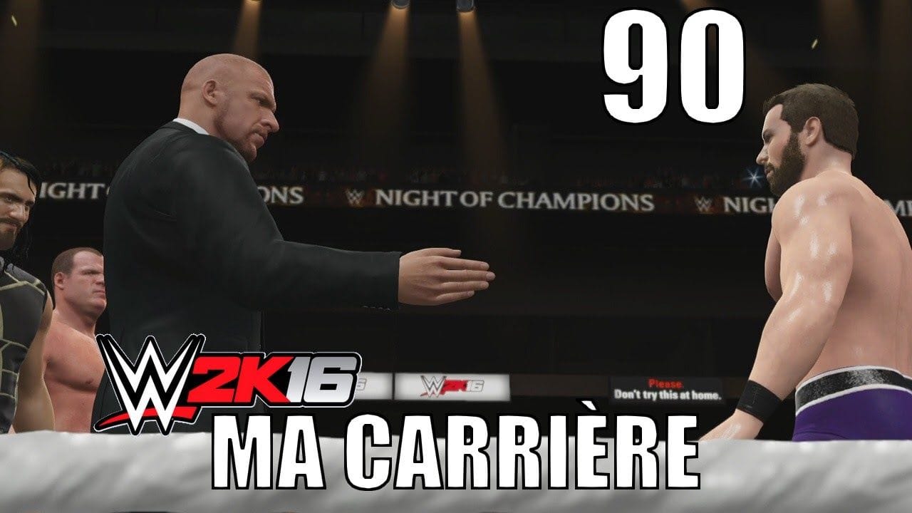 WWE 2K16 - Ma Carrière - Épisode 90 : L'Offre de l'Autorité