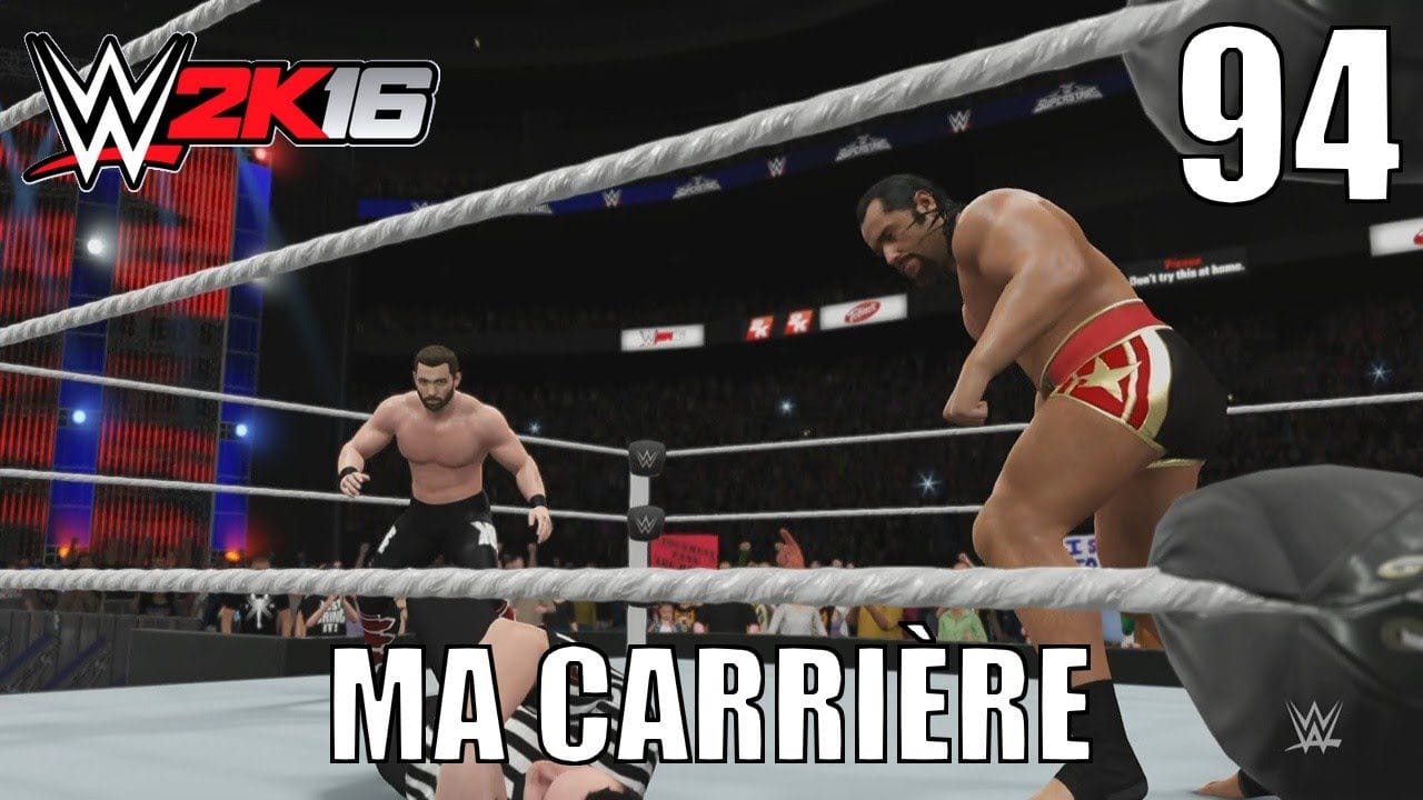 WWE 2K16 - Ma Carrière - Épisode 94 : L'Arbitre, un Dommage colatéral