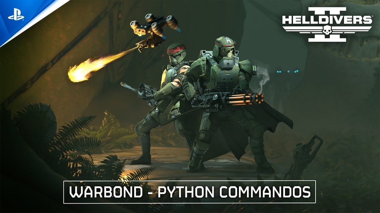 Helldivers 2 - Python Commandos Warbond | PS5 & PC Games