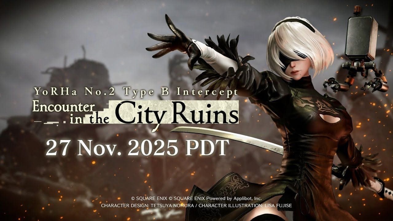2B de NieR Automata s'invite dans le jeu mobile Final Fantasy VII Ever Crisis