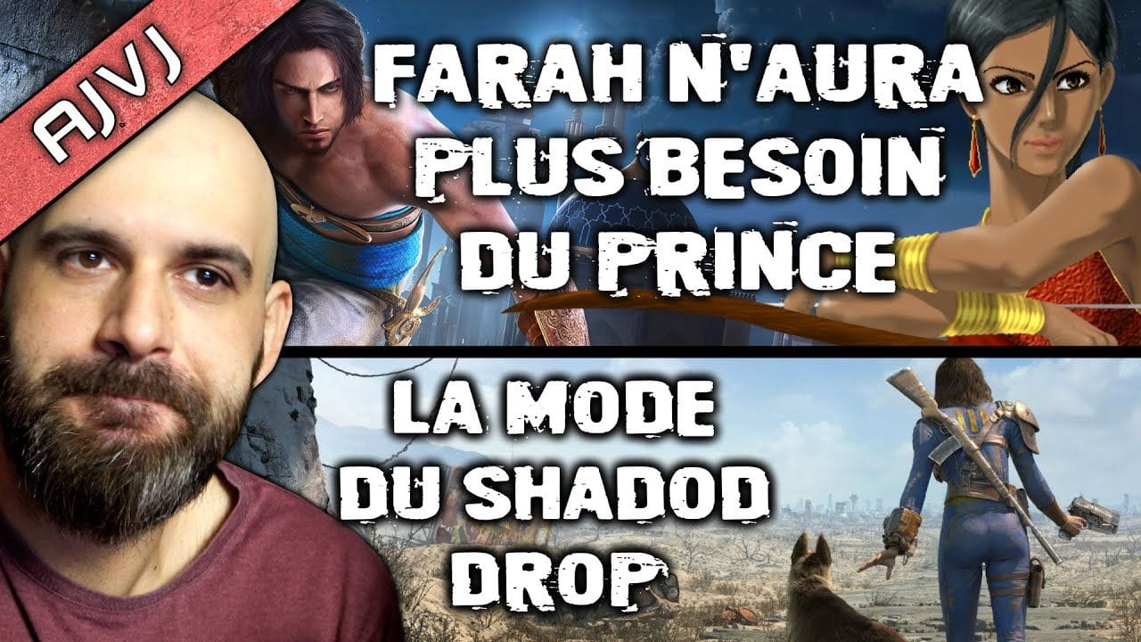 Prince of Persia Remake changera Farah 🤔 Bethesda souhaite shadow dropper plus souvent, BF6 gratuit,