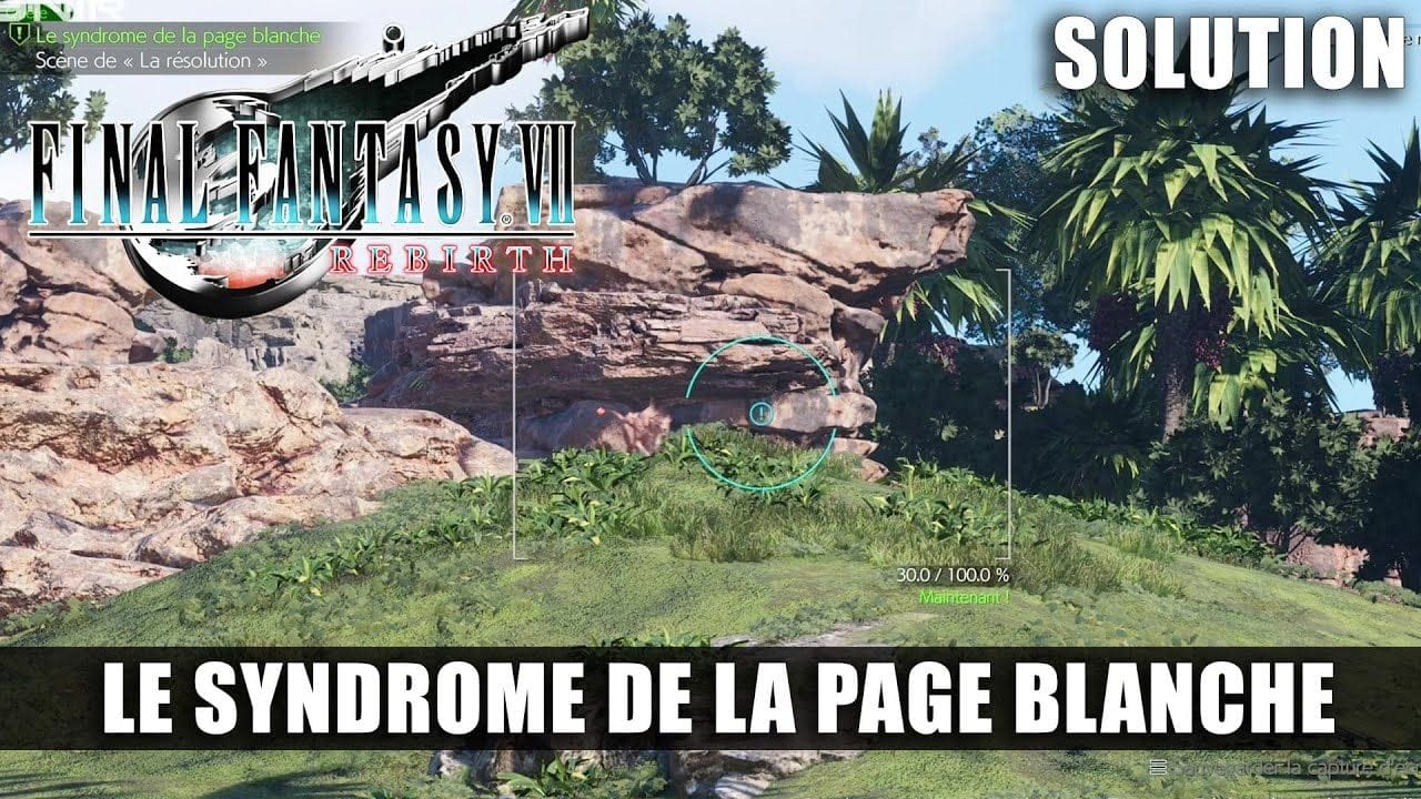 Final Fantasy 7 Rebirth - Soluce : Le Syndrome de la page blanche (Photo de Red XIII)