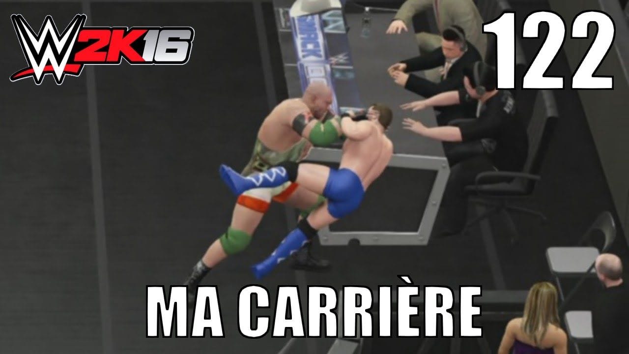 WWE 2K16 - Ma Carrière - Épisode 122 : Beat up Kev Reker