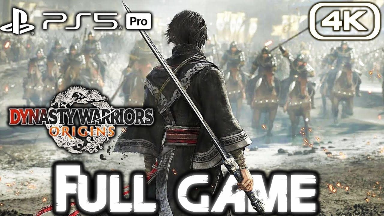 DYNASTY WARRIORS ORIGINS Gameplay Walkthrough FULL GAME (4K 60FPS) No Commentary