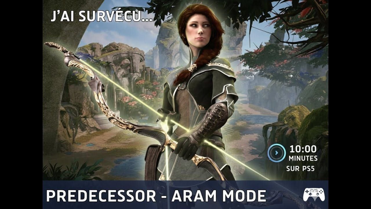 🏹 J'ai SURVÉCU 10 MINUTES sur Predecessor (PS5) avec SPARROW en ARAM ! 🤯