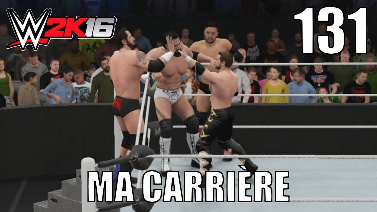 WWE 2K16 - Ma Carrière - Épisode 131 : Bad Partner Barrett