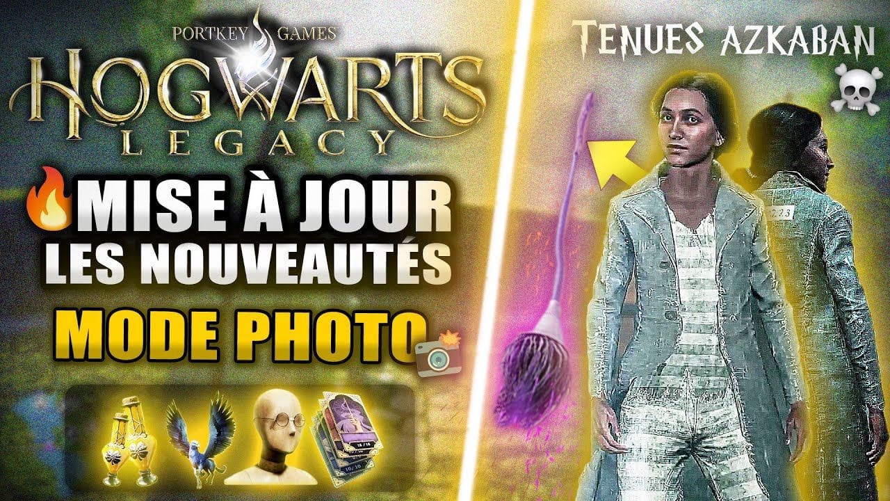 Hogwarts Legacy : La NOUVELLE MAJ D'ÉTE 🔥 Mode Photo, New Game + ?? Quêtes, Bonus ...