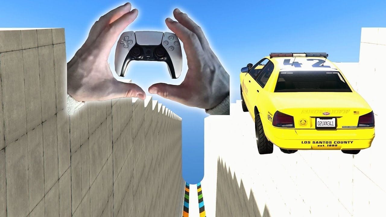 MEGA RAMPE SANS TOUCHER LA MANETTE