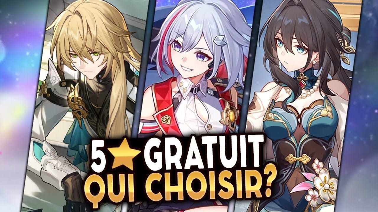 QUEL 5⭐️ GRATUIT CHOISIR ? Qui est encore pertinent aujourd’hui ? | Honkai Star Rail