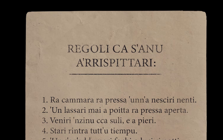 Les notes du chapitre 8 : Disgrazia