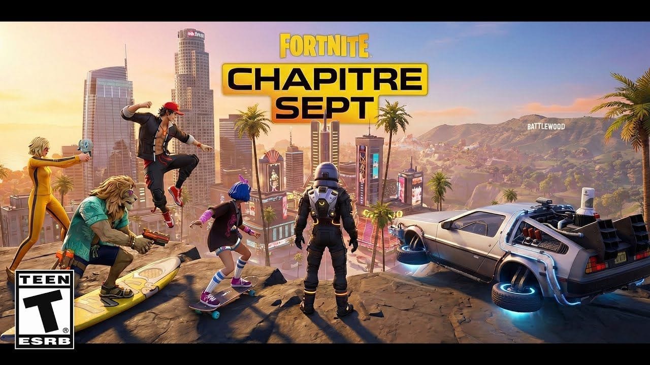 FORTNITE CHAPITRE 7 est ARRIVÉ..!! 🌴