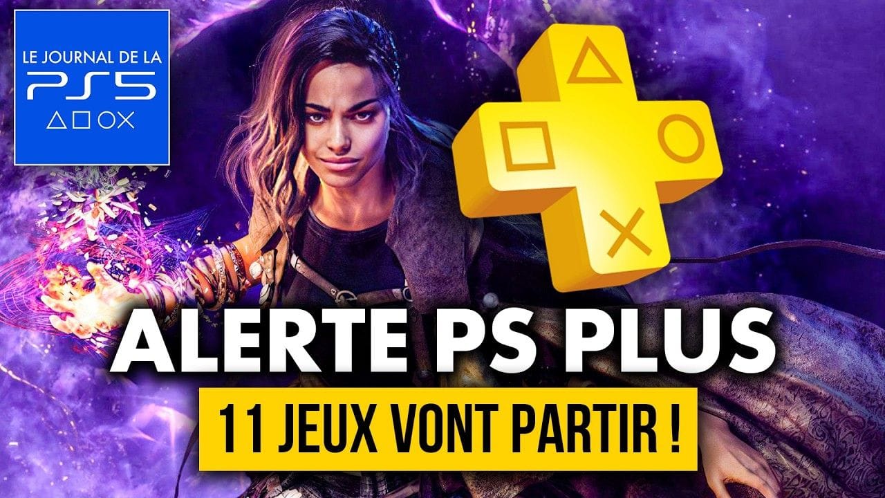 PlayStation Plus : 11 JEUX vont être supprimés en Décembre 2025 ⚠