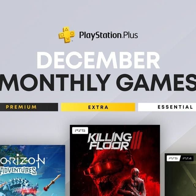 PlayStation on Instagram: "Your PlayStation Plus Monthly Games for December:  🏹 LEGO Horizon Adventures 🧟 Killing Floor 3 🥽 The Outlast Trials 🤖 Synduality Echo of Ada 🃏 Neon White Full details at 🔗 in bio"