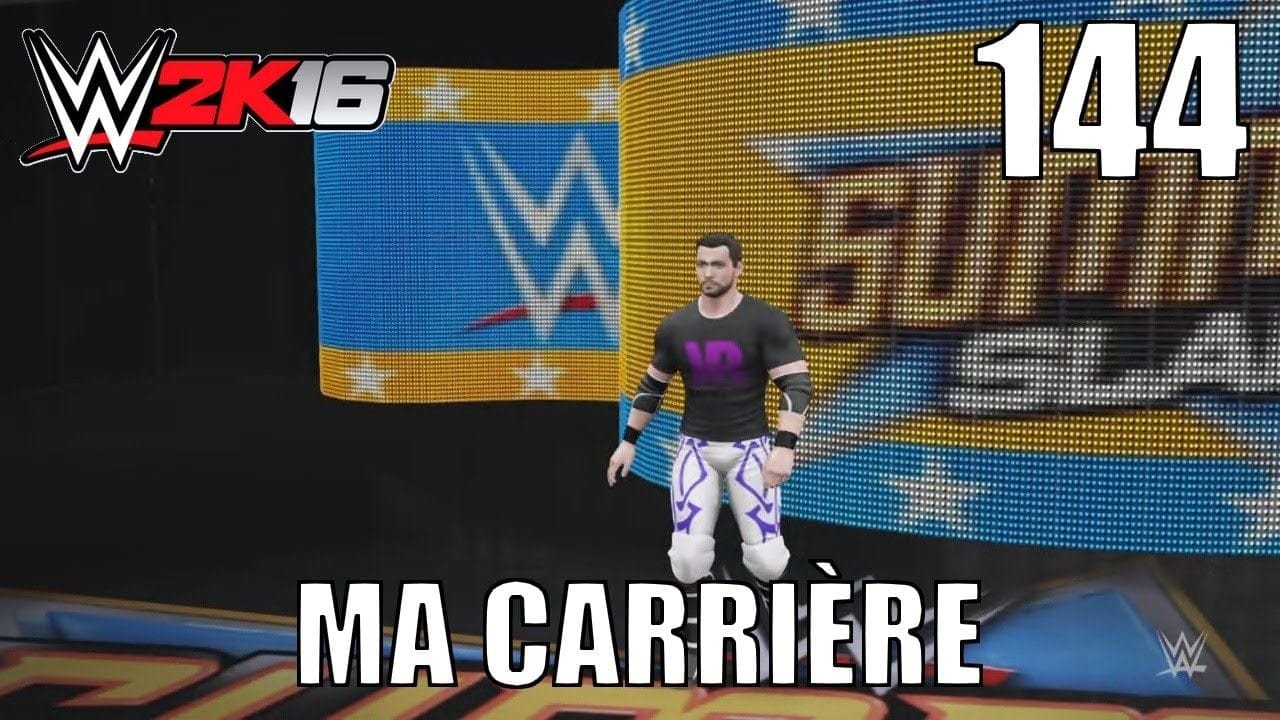 WWE 2K16 - Ma Carrière - Épisode 144 : Quel match pour moi à Summerslam ?