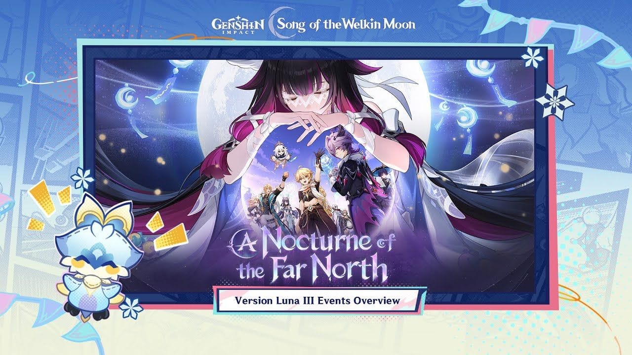 Version "Luna III": "A Nocturne of the Far North" Events Overview | Genshin Impact #NewVersion