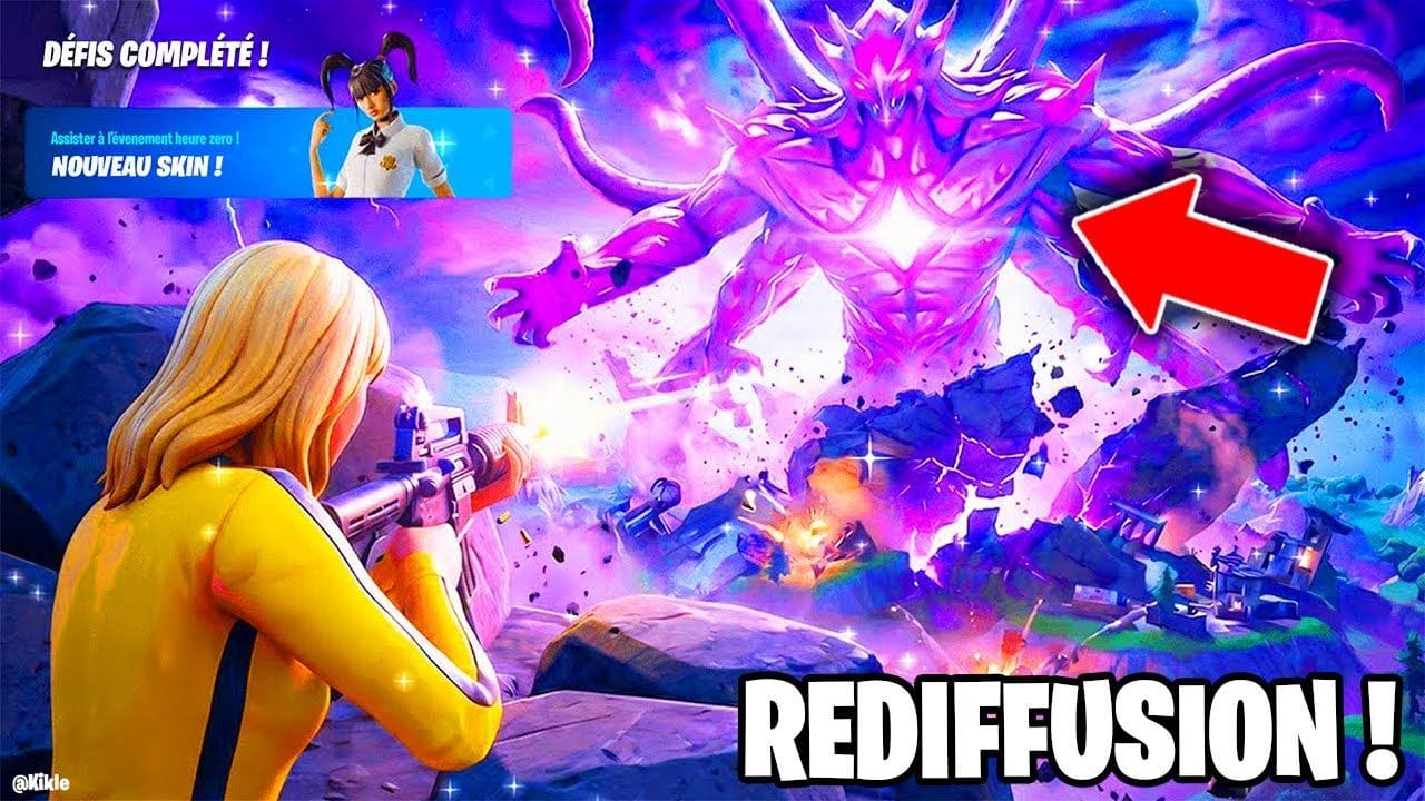 🔴REDIFFUSION ENTIERE EVENEMENT HEURE ZERO CHAPITRE 7 FORTNITE !!