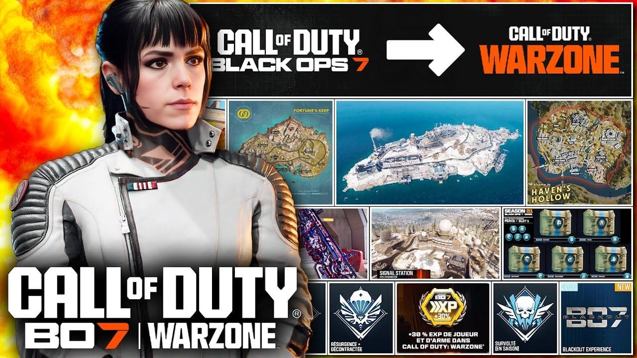 L'INTÉGRATION DE BLACK OPS 7 À WARZONE !