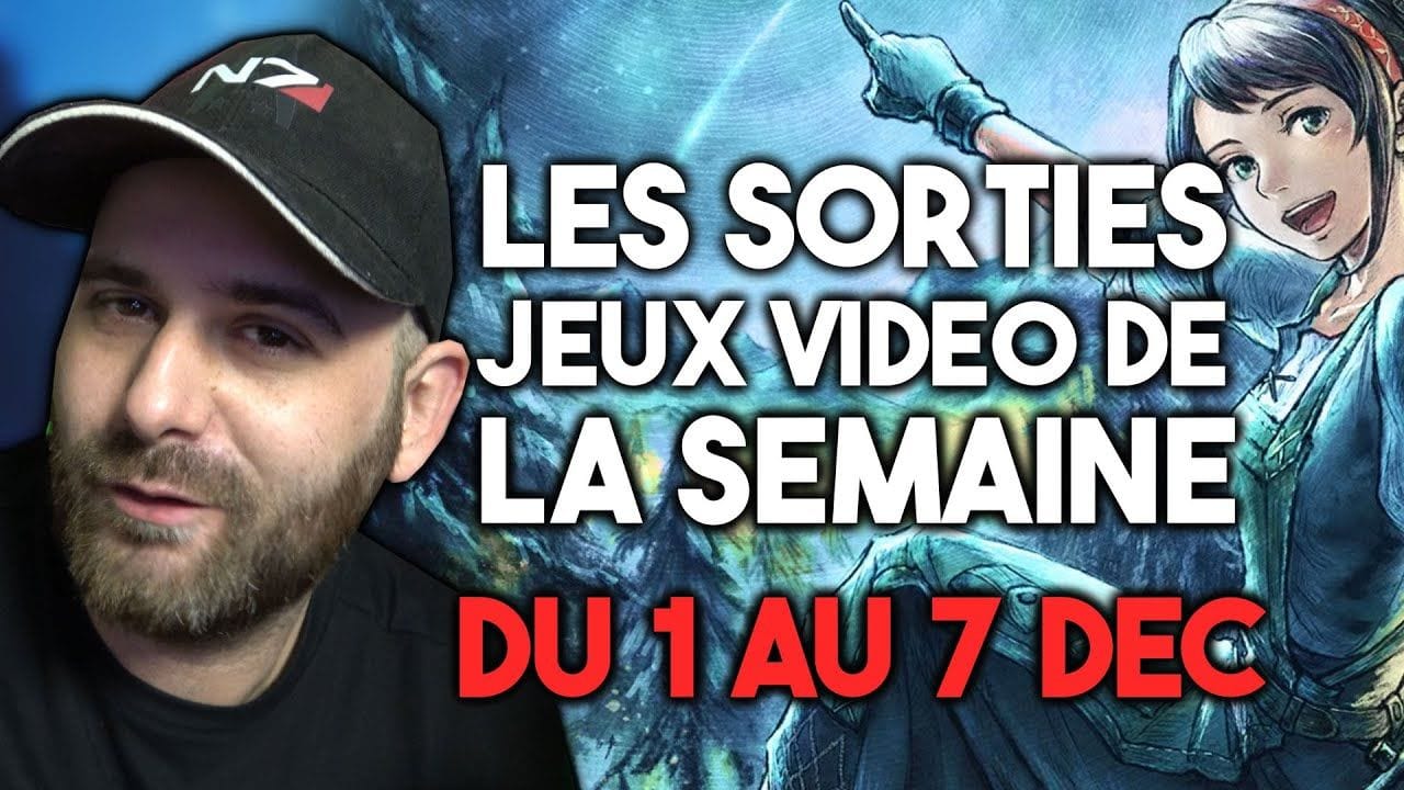 Très grosse semaine vraiment sympa🔥13 jeux du 1 au 7 déc 2025. Les sorties JV de la semaine