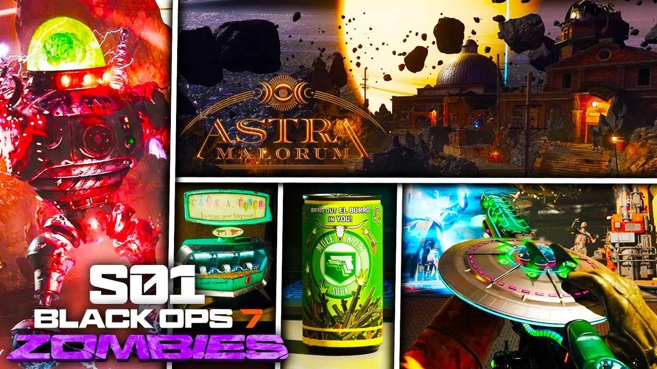 TOUT SAVOIR sur la SAISON 1 de BLACK OPS 7 ZOMBIES (Astra Malorum, Mule Kick, Diner, Dirigé, Event…)