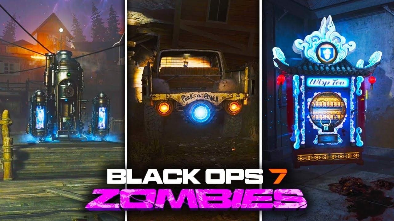 ACTIVER les COURANTS, le PACK-A-PUNCH & EMPLACEMENTS ATOUTS ASHES OF THE DAMNED BLACK OPS 7 ZOMBIES