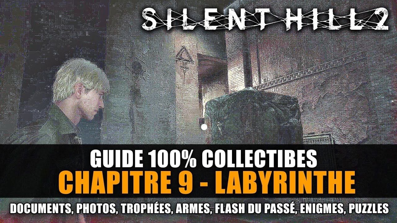 Silent Hill 2 REMAKE : Guide 100% Collectibles - 9 : Labyrinthe (Documents, Énigmes, Photos) SOLUCE