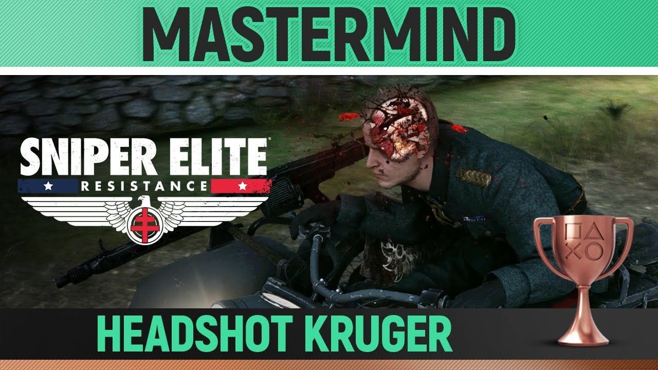Sniper Elite: Resistance - Mastermind 🏆 Trophy / Achievement Guide (Mission 9)