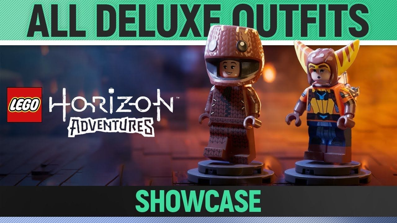 LEGO Horizon Adventures - All Digital Deluxe Outfits - Showcase