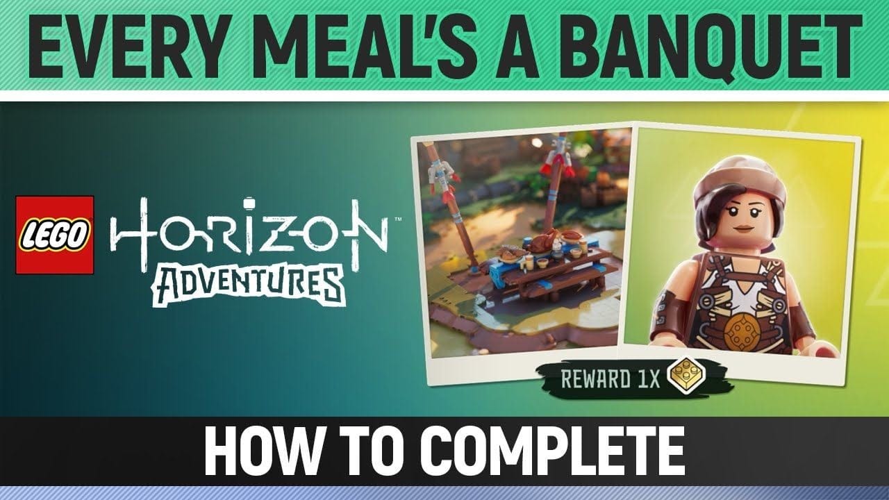 LEGO Horizon Adventures - Every Meal's a Banquet - Community Job - How to Complete