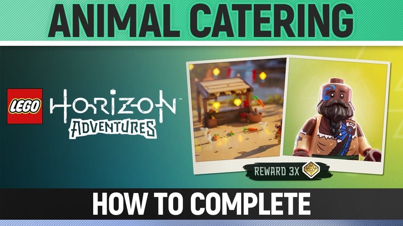LEGO Horizon Adventures - Animal Catering - Community Job - How to Complete