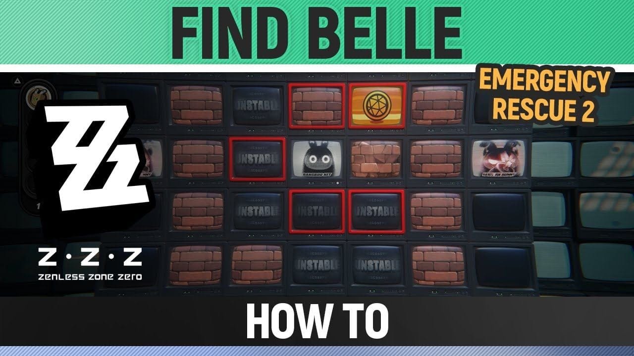 Zenless Zone Zero - Find Belle - How to