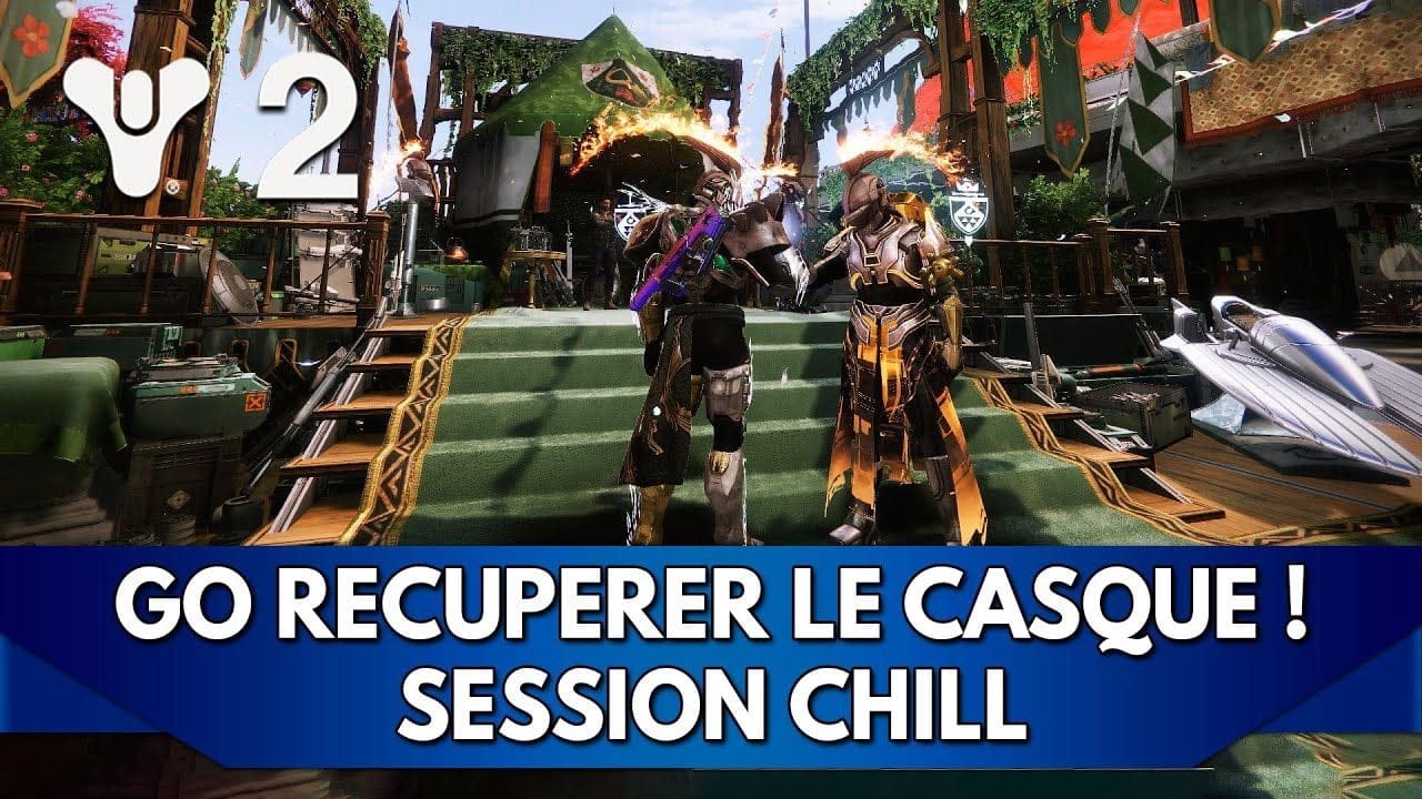 Destiny 2 FR : on go récupérer le fameux Casque 👀 (Redif Live)