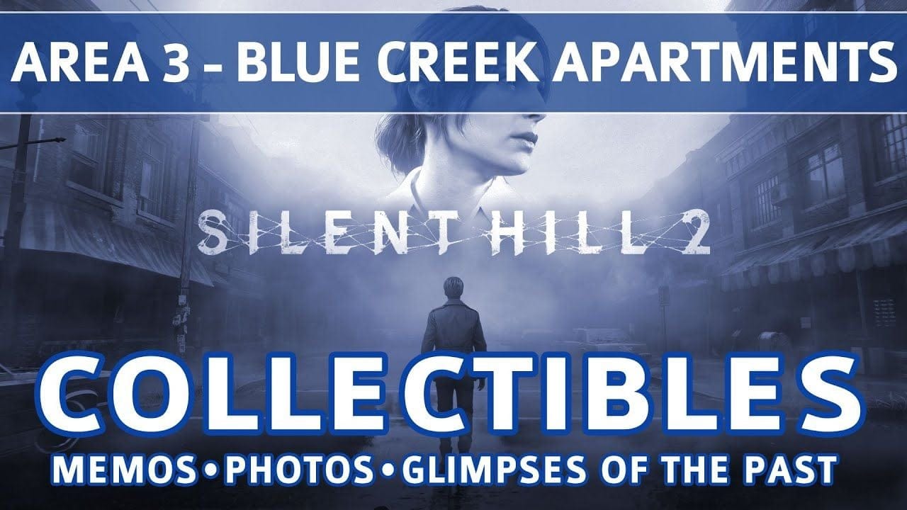 Silent Hill 2 Remake - Area 3: Blue Creek Apartments All Collectible Locations
