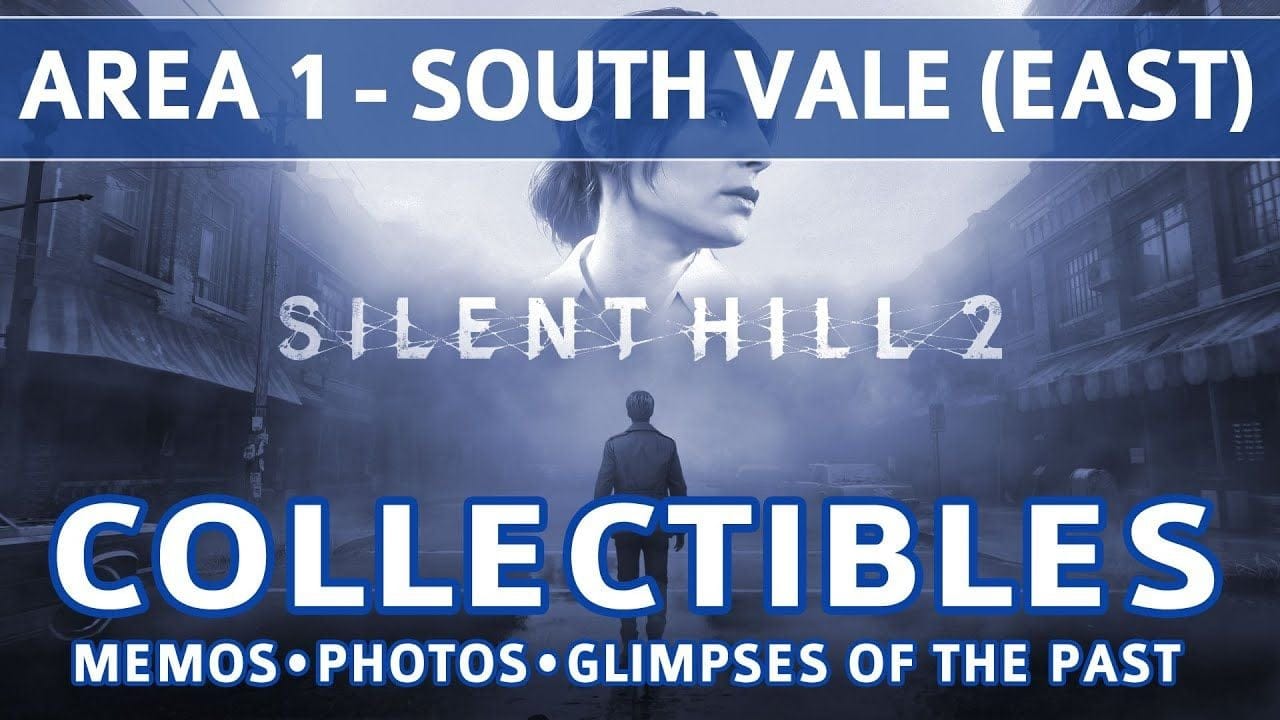 Silent Hill 2 Remake - Area 1: South Vale (East) All Collectible Locations (Memos, Photos, Glimpses)