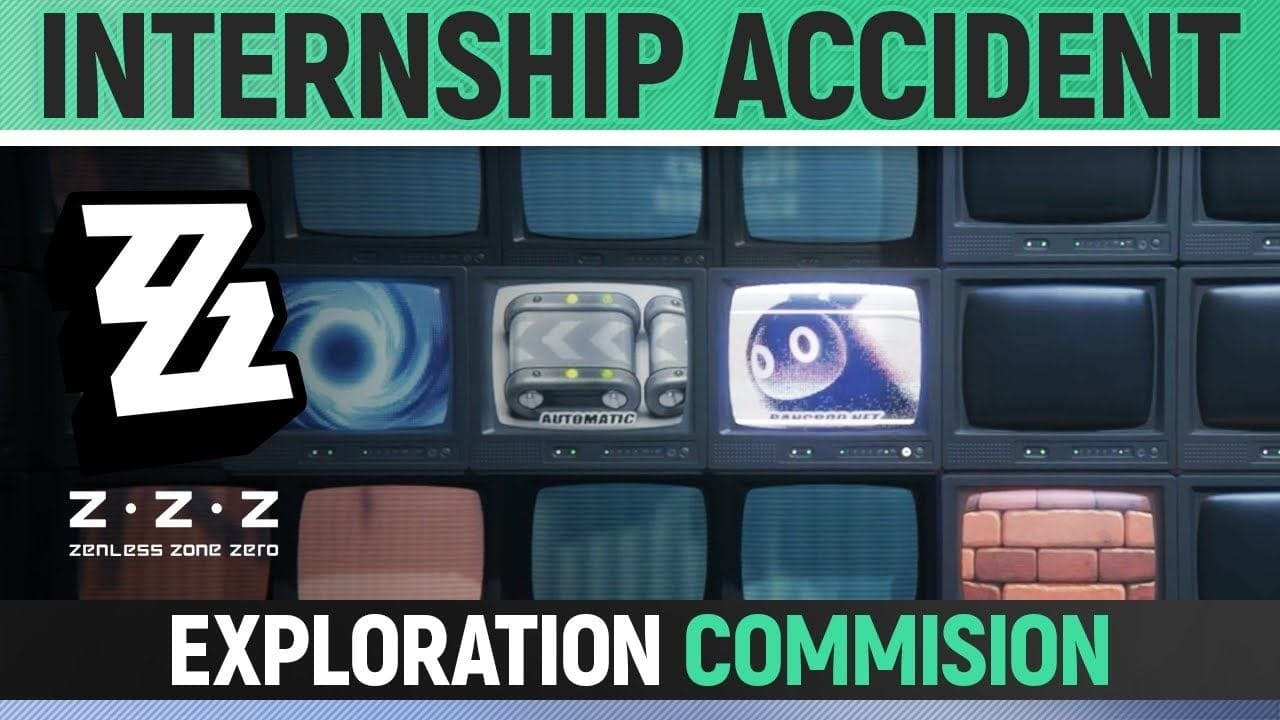 Zenless Zone Zero - Internship Accident - Exploration Commission Walkthrough
