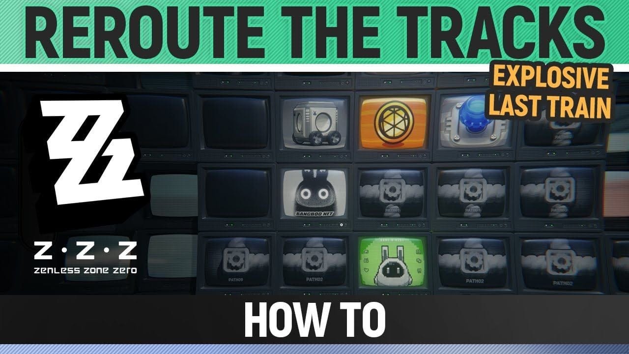 Zenless Zone Zero - Reroute the tracks & Escort Corin out of the Hollow - How to