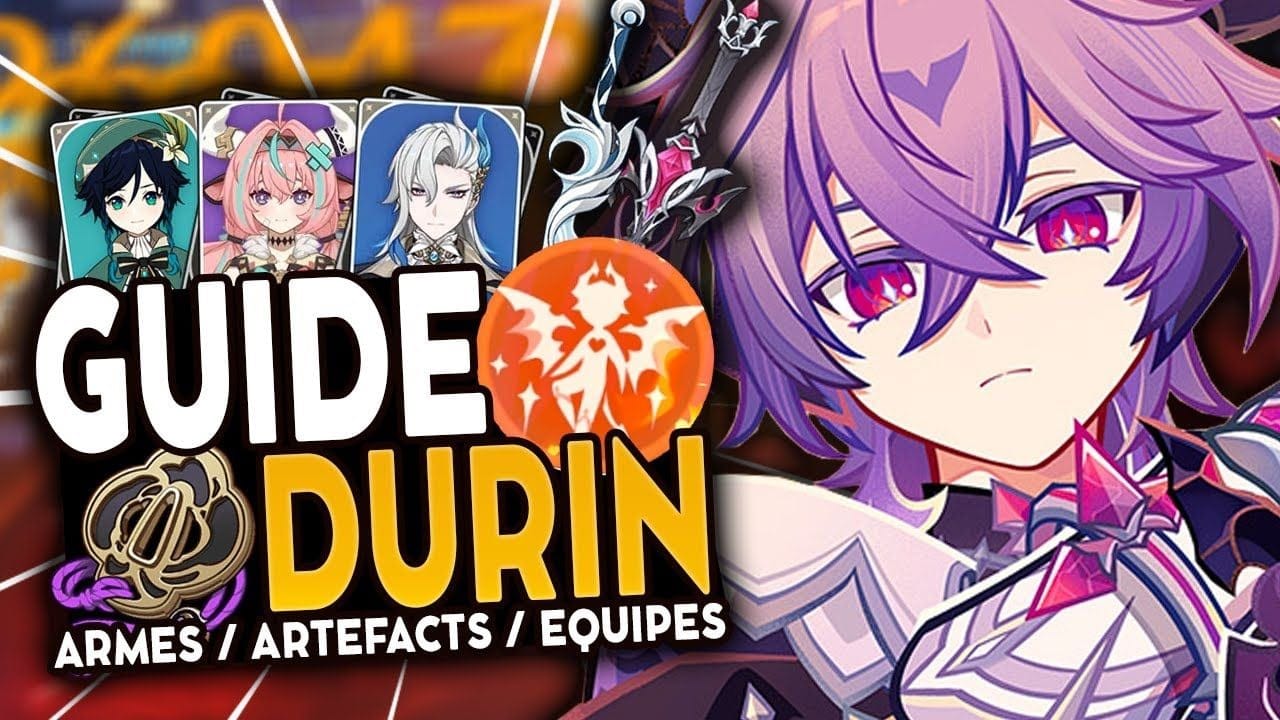 TELLEMENT DE SYNERGIES ! | Guide DURIN : Artéfacts, Teams & Armes ! | Genshin Impact
