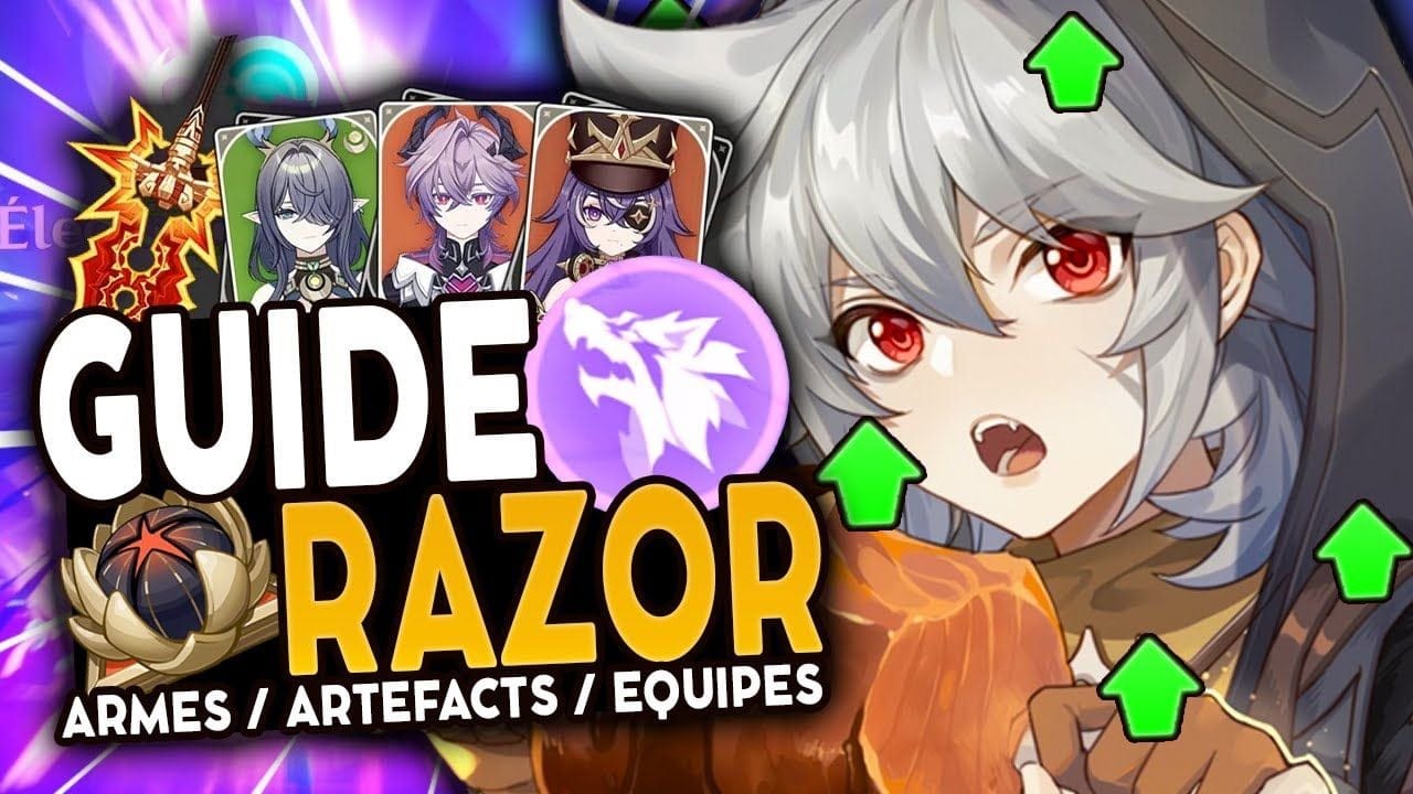 MEILLEUR QUE RAIDEN ?! | Guide RAZOR BUFF : Artéfacts, Teams & Armes ! | Genshin Impact