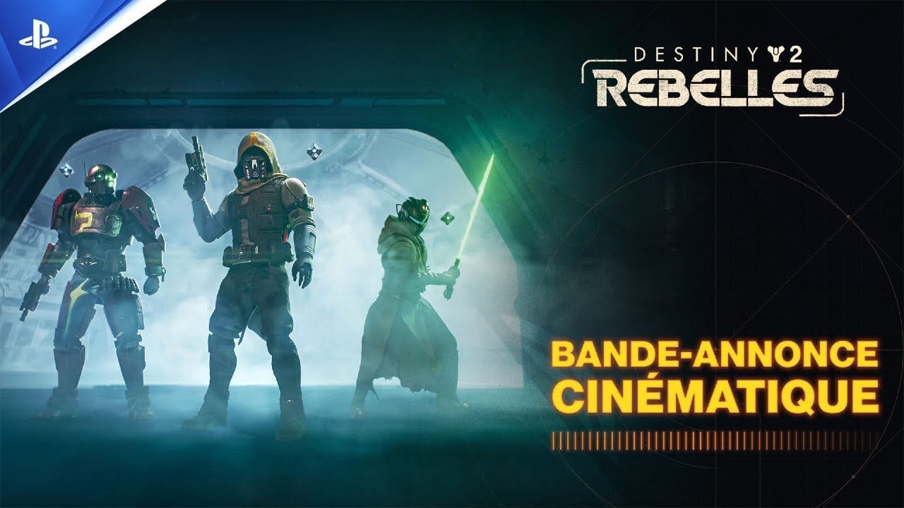 Destiny 2 : Rebelles - Trailer cinématique I PS5, PS4
