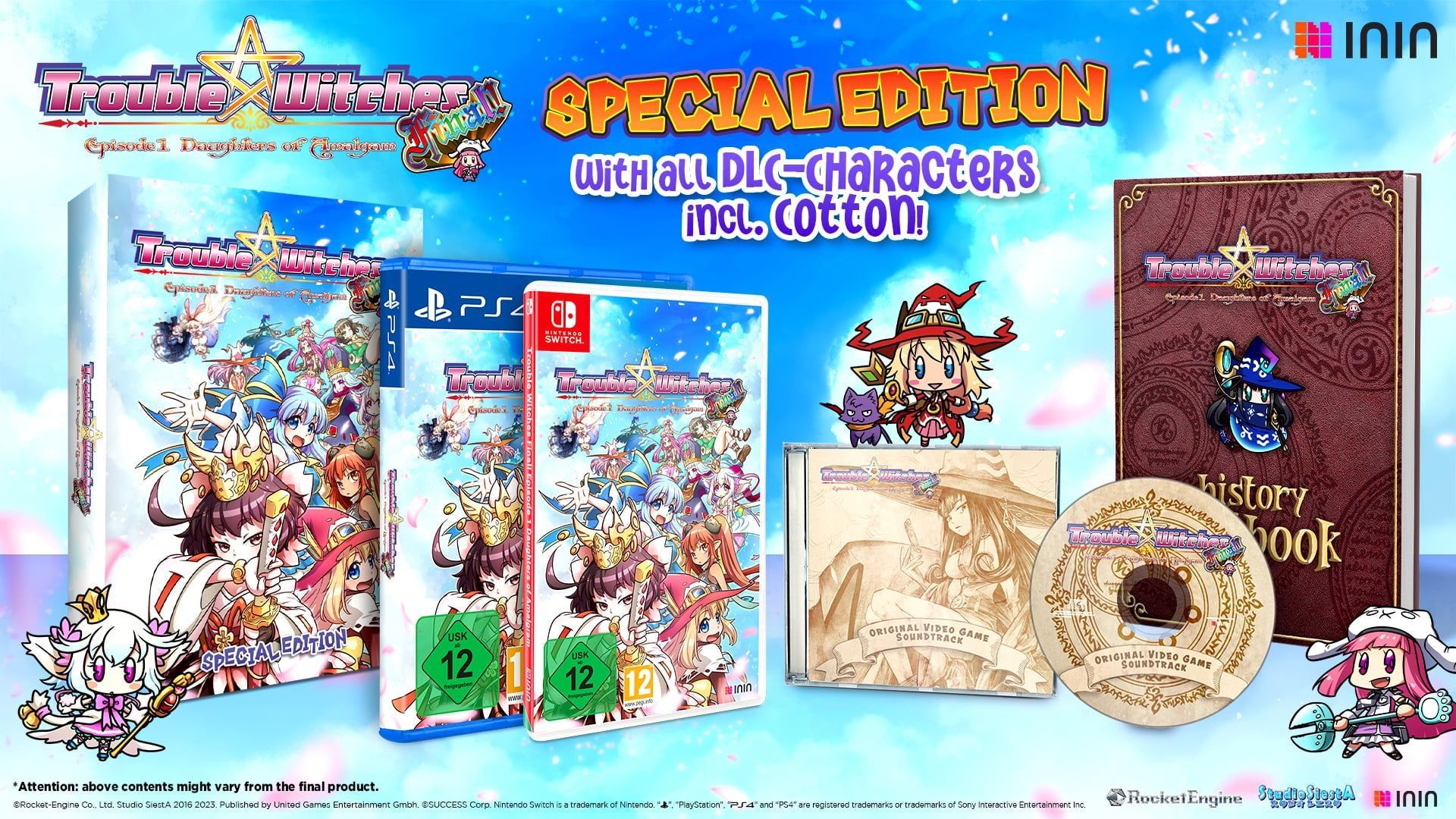 Trouble Witches Final! Episode 01: Daughters of Amalgam arrive le 15 décembre en occident ! | Otakugame.fr