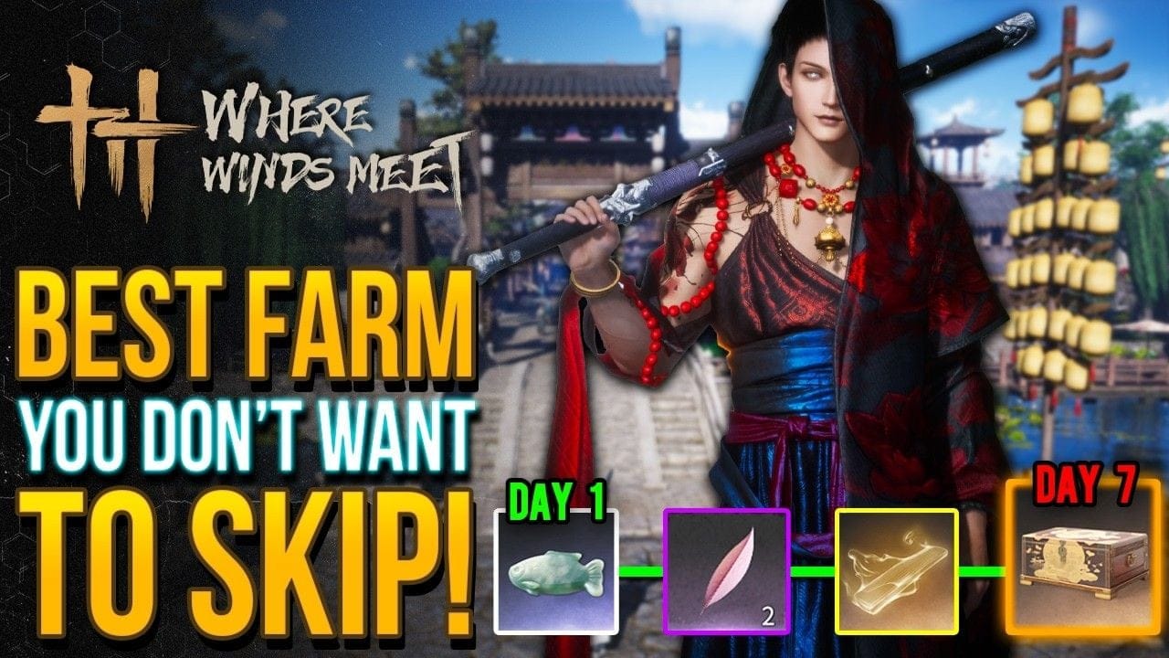 Where Winds Meet - How To Farm Like a PRO! Ultimate Daily & Weekly Checklist (WWM Tips & Tricks)